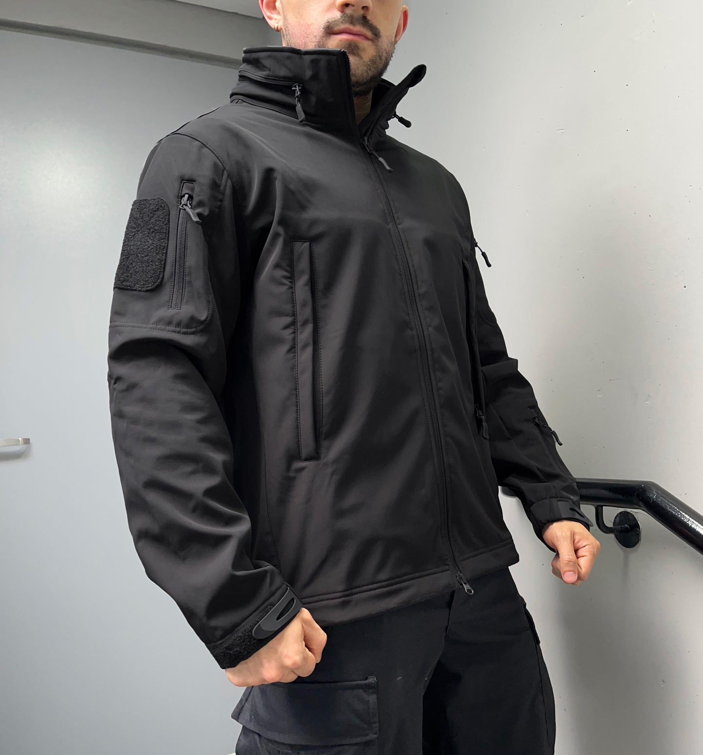 Chaqueta Táctica Operaciones Especiales (Negro)