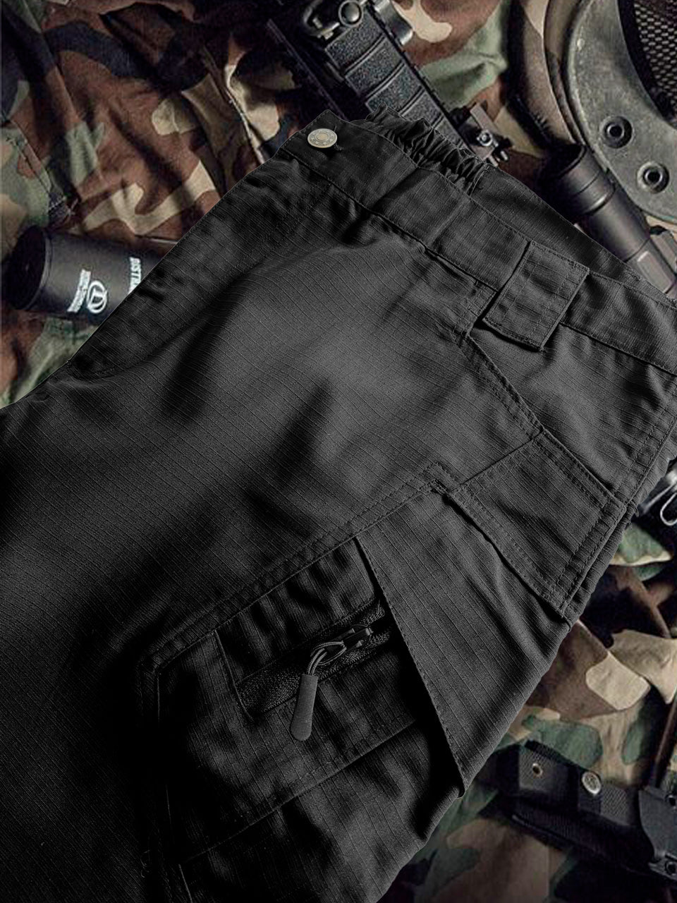 Pantalon Táctico Negro
