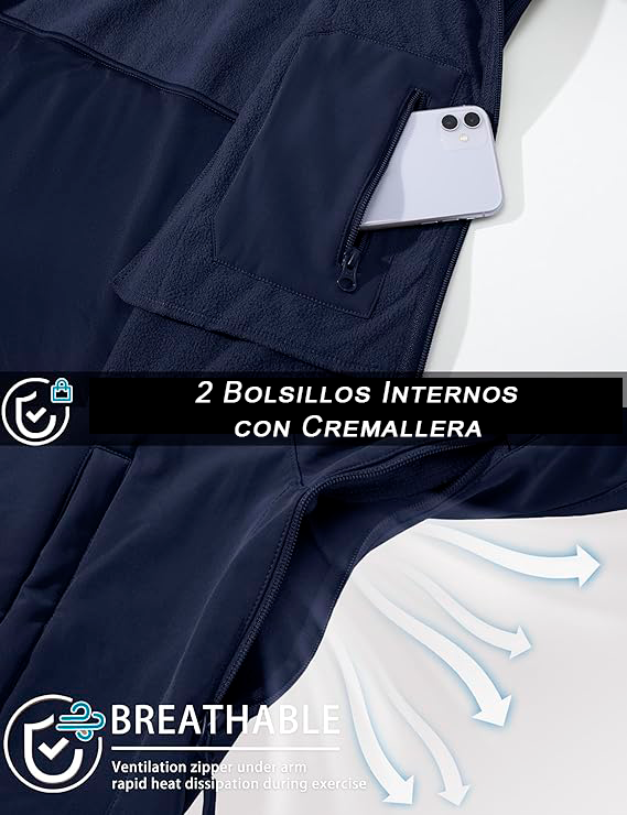 Chaqueta Táctica Operaciones Especiales (Negro)