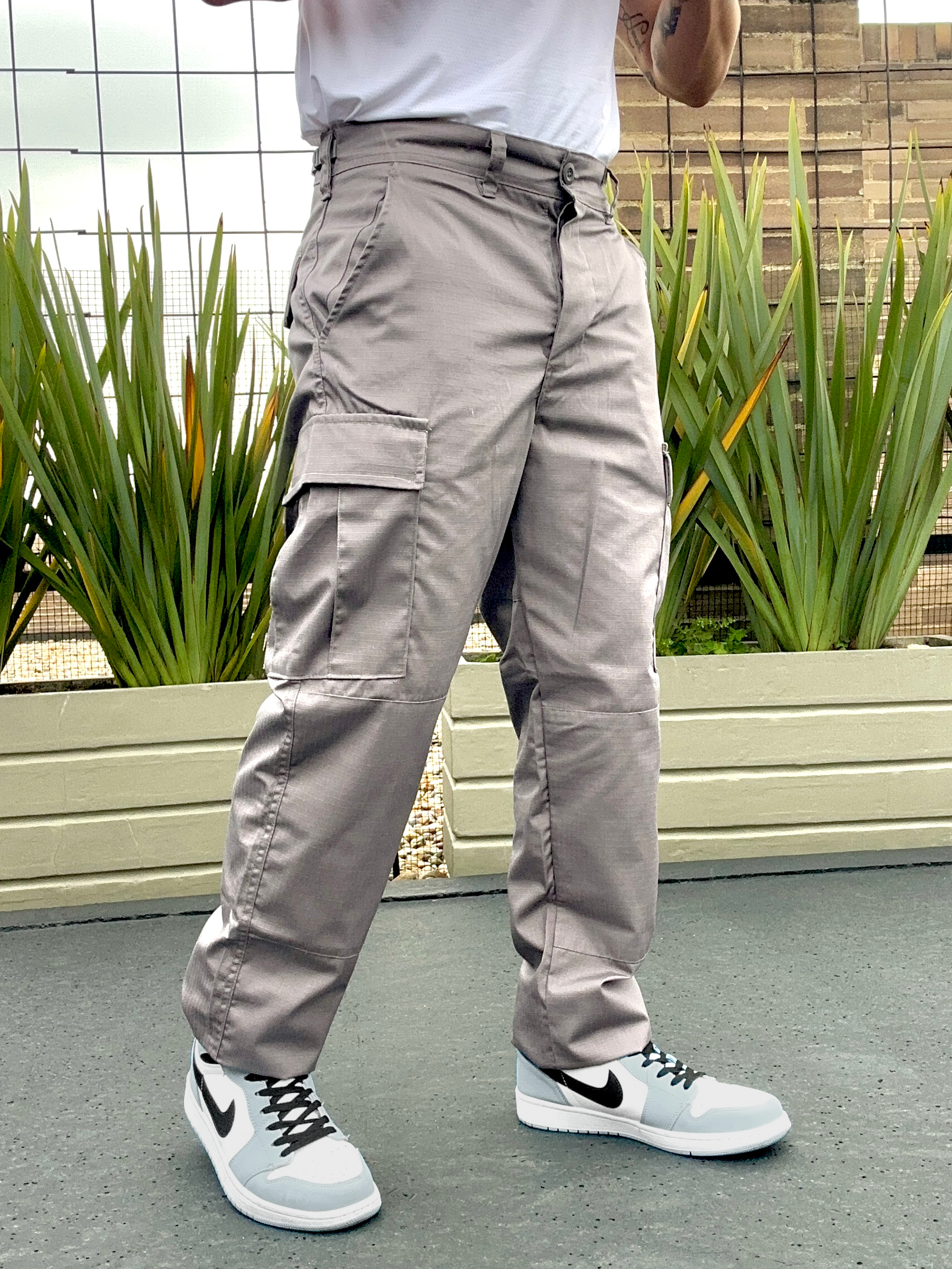 Pantalon Táctico Cargo Gris – TAG - Main Image