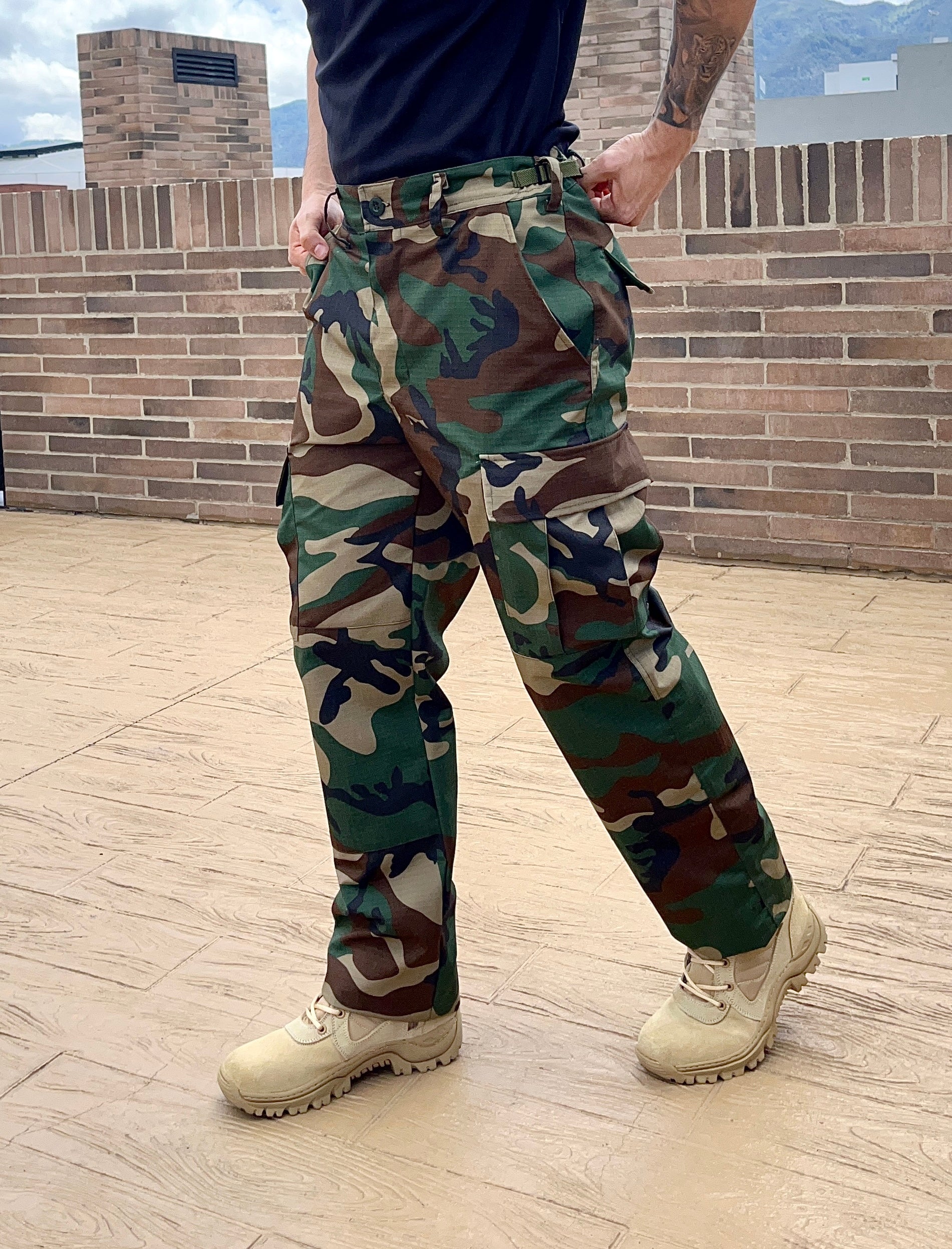 Pantalones Camuflados Pants De Militar Para Hombre Vestir Pantalon