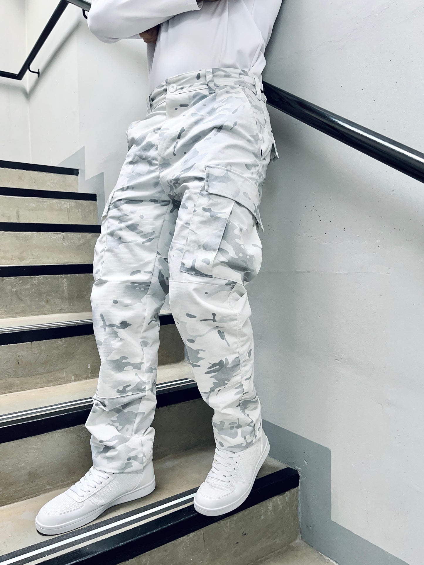 Pantalon Multicam Alpine (Blanco)