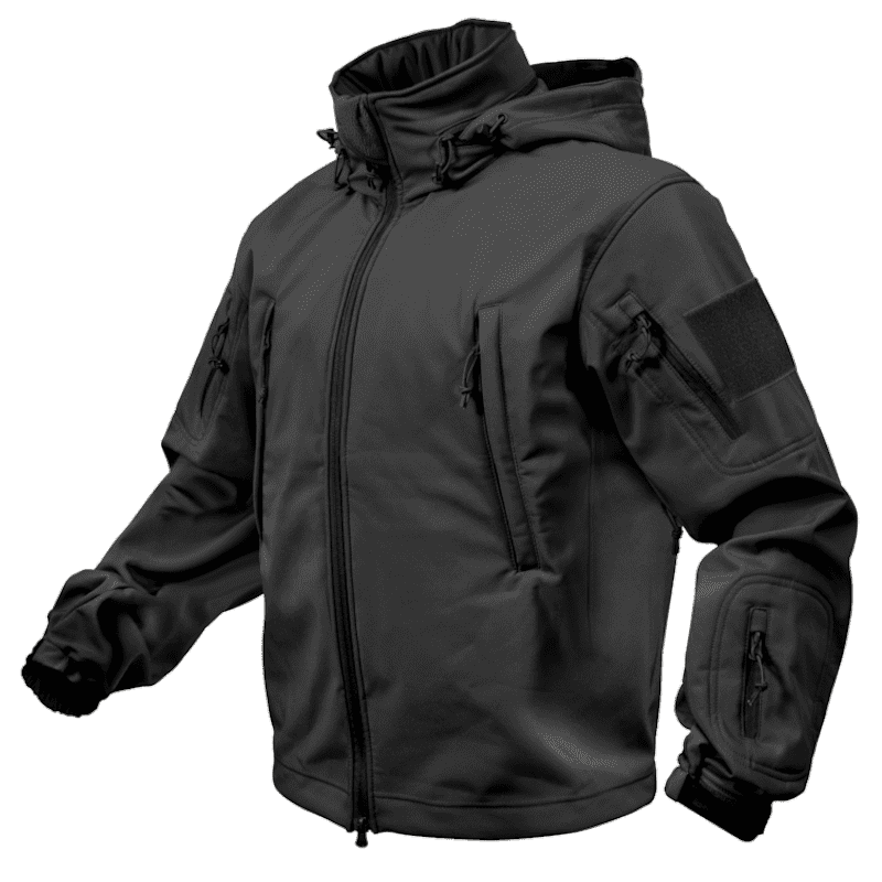 Chaqueta Táctica Operaciones Especiales (Negro)