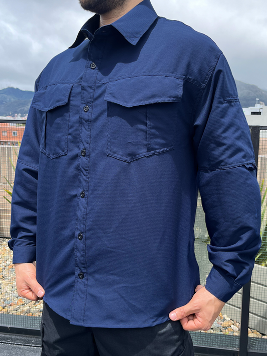 Camisa Táctica (Presidencial) Azul